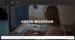 Desktop Screenshot of kevinmcocean.com